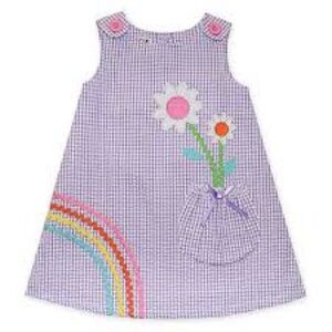 Baby & Toddler Girl Blueberi Boulevard Seersucker Rainbow Ricrac A-Line